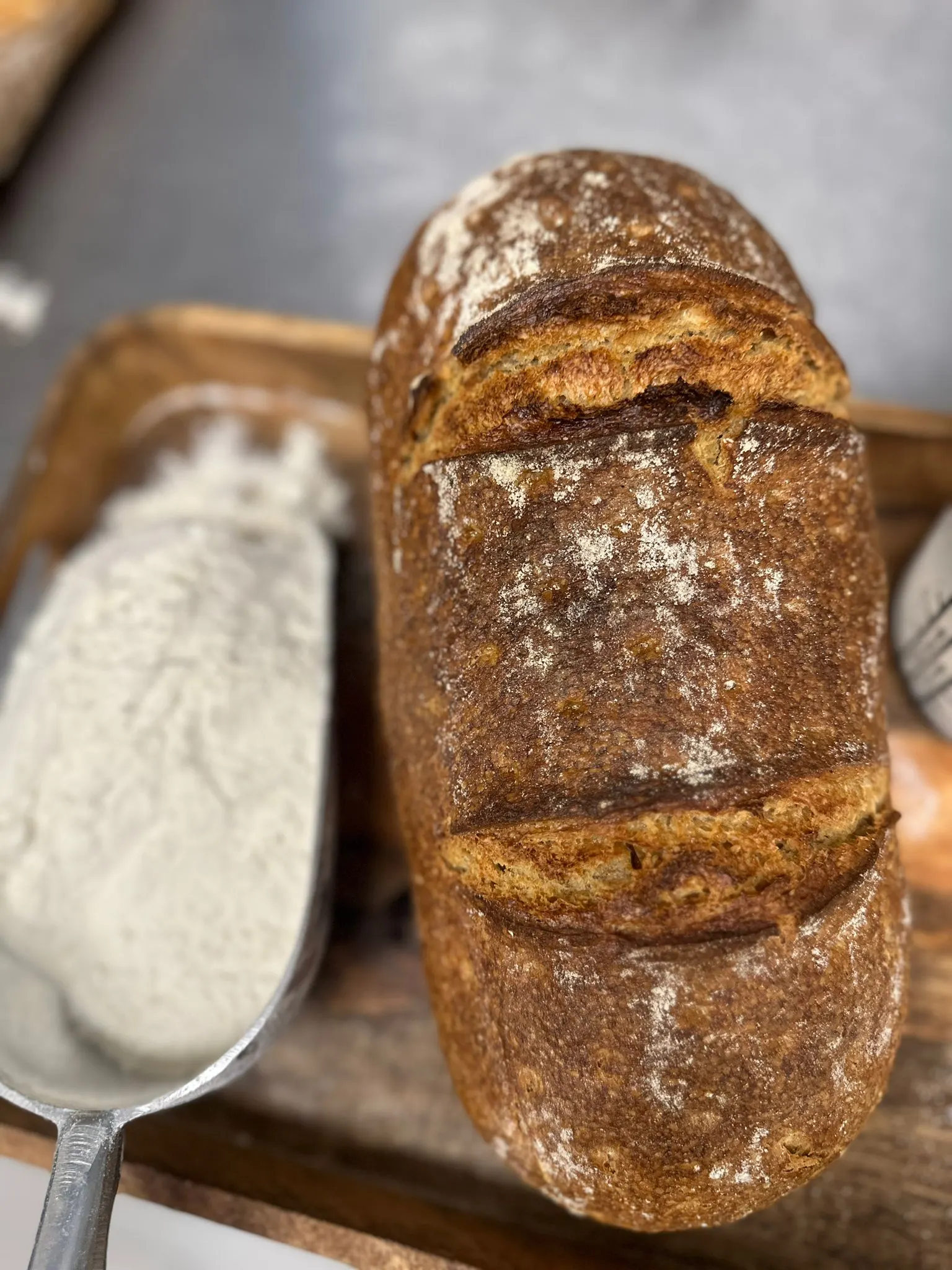 Zdjęcie produktu: Bochen wiejski pszenno-żytni na maślance