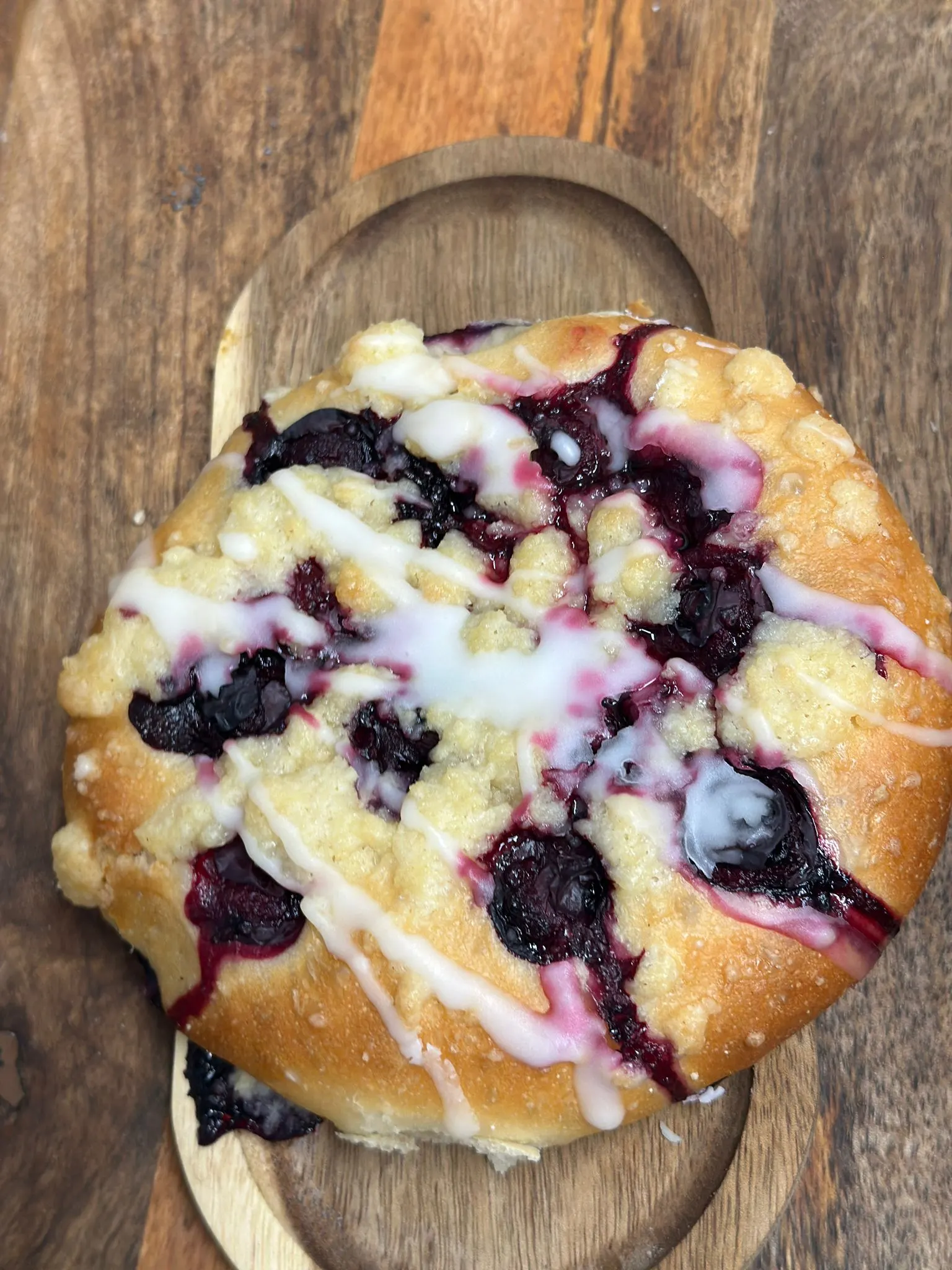 Zdjęcie produktu: Drożdżówka maślana z borówkami